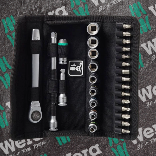 Wera 8100 SA 8 Zyklop Metal Switch Slim Ratchet & Socket Set Or £60