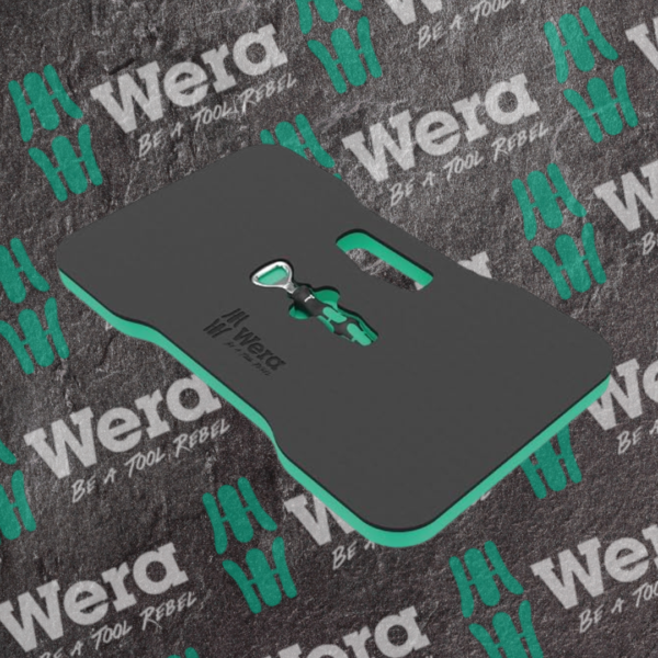 Wera Kneeling Pad Set 2 with Bottle Opener Or £20
