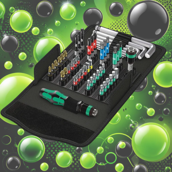 Wera Kraftform Kompakt 100 Service Bit Set