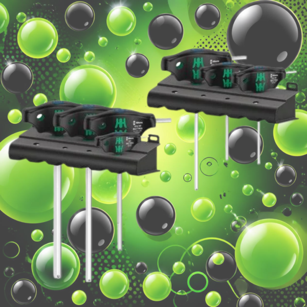 Wera 454/7 HF T-Handle Hex-Plus Screwdriver Set