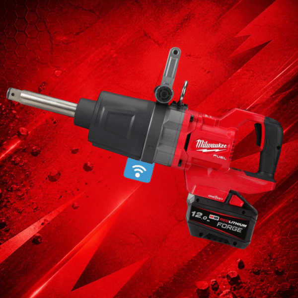 Milwaukee M18 ONEFHIWF1D-121C FUEL D-Handle High Torque Impact Wrench with Long Anvil and Friction Ring 1 x 12.0Ah Or £700