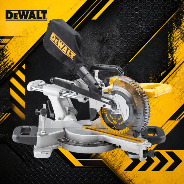 DEWALT DCS365N-XJ 184mm 18V XR Single-Bevel Sliding Compound Mitre Saw Or £300