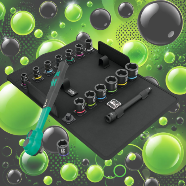 Wera 8100 SB 12 Zyklop Comfort Ratchet Set
