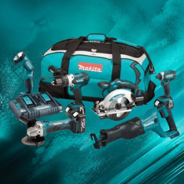 Makita DLX6072PT 18V LXT 6 Piece Combo Kit Or £600