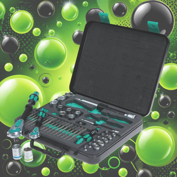 Wera 8100 SB 2 Zyklop Speed Ratchet Socket Set