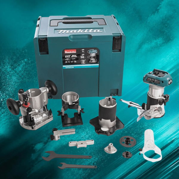 Makita DRT50ZJX3 18V LXT Brushless Router Trimmer Kit Or £250