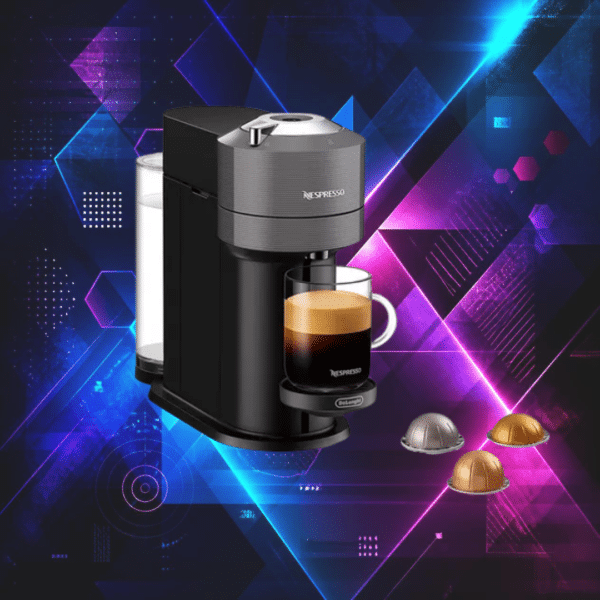NESPRESSO by De'Longhi Vertuo Next ENV120.GY Coffee Machine Or £50