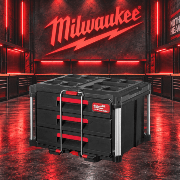 Milwaukee 4932472130 PACKOUT 3 Drawer Tool Box