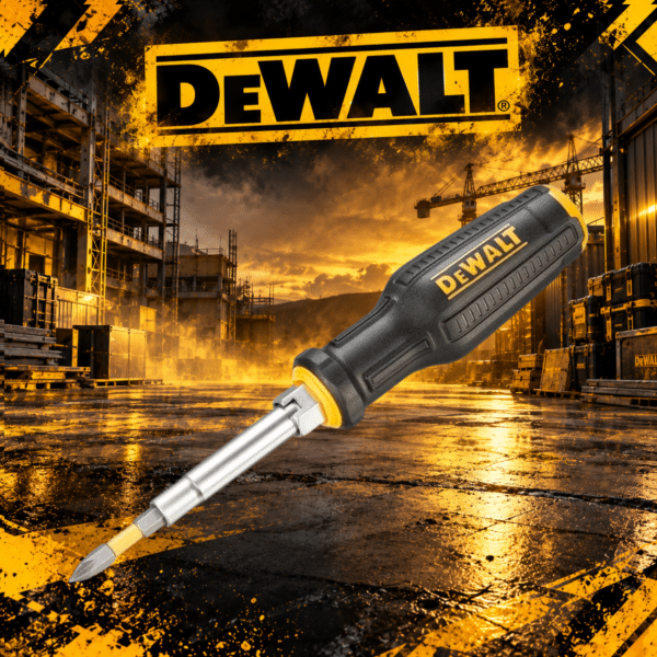 DeWalt Full Fit 6 way Multi-Bit Screwdriver
