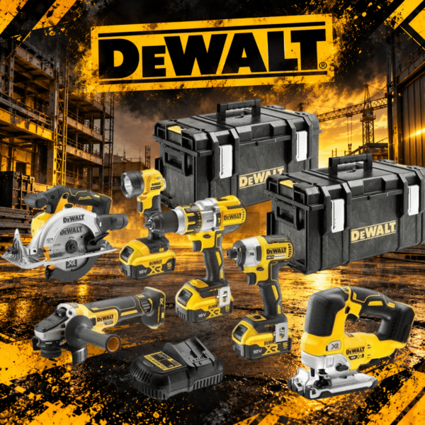 DeWalt DCK664P3 XR Brushless 6 Piece Kit 18V 3 x 5.0Ah Li-ion