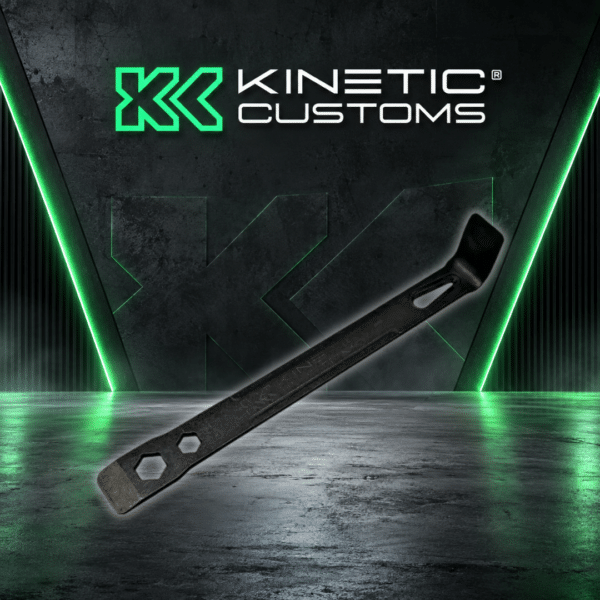 Kinetic Customs | Titanium Pry Bar 9.5"