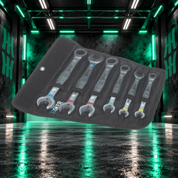 Wera 6-Piece Joker Ratcheting Combination Spanner Set