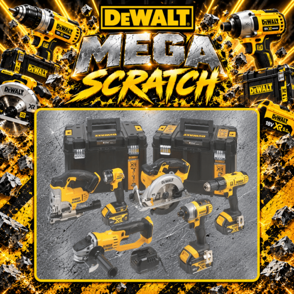 DeWalt DCK677M3T-GB 18V 3 x 4.0Ah Li-Ion XR Cordless 6 Piece Kit