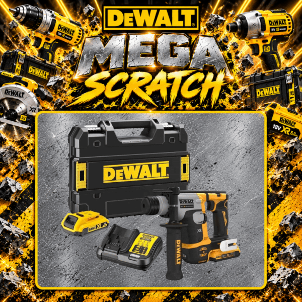 DeWalt DCH172D2 Ultra-Compact XR SDS Plus Rotary Hammer 18V 2