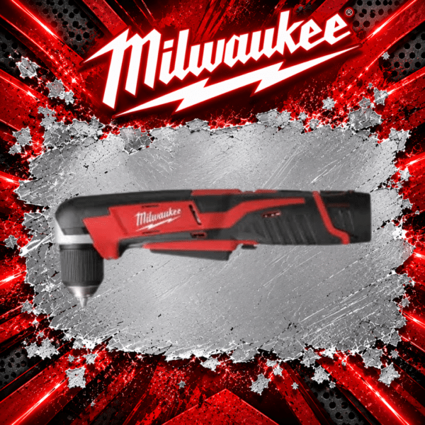 Milwaukee C12 RAD-202C Compact Right Angle Drill 12V 2 x 2.0Ah Li-ion