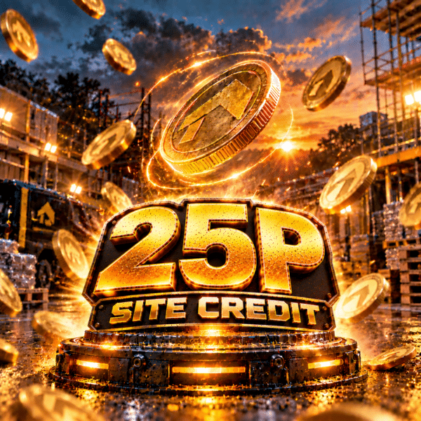 25p Site Credit