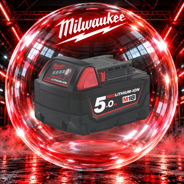 Milwaukee M18 5.0Ah Li-Ion Battery 18V