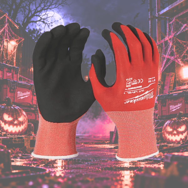 Milwaukee Cut Level 1/A Gloves Red