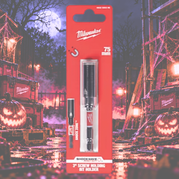 Milwaukee Shockwave 1/4" Hex Magnetic Bit Holder 75mm