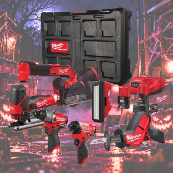 Milwaukee M12FPP7B2-622P 12V FUEL 7 Piece Powerpack Tool Kit