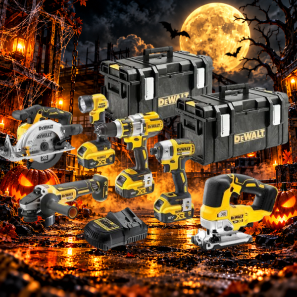 DeWalt DCK664P3 XR Brushless 6 Piece Kit 18V 3 x 5.0Ah Li-ion
