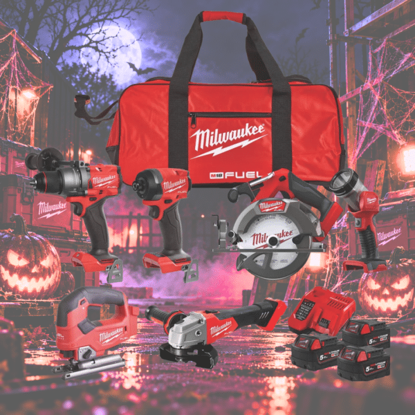 Milwaukee New M18FPP6M3 FUEL 6PCS Cordless Power Tool Set