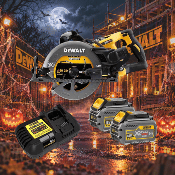 DeWalt DCS577T2 FlexVolt XR High Torque Circular Saw 190mm 54V 2 x Batteries