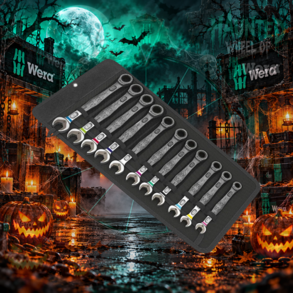 Wera 11 Piece Joker Ratchet Combination Spanner Set